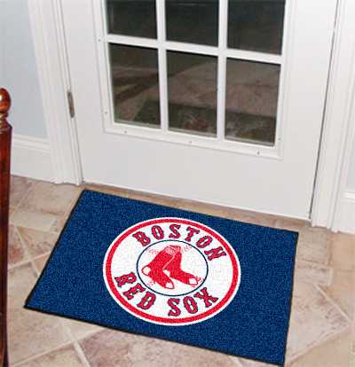 Boston Red Sox Starter Rug - Click Image to Close
