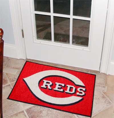 Cincinnati Reds Starter Rug - Click Image to Close