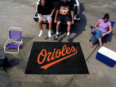 Baltimore Orioles Tailgater Rug - Click Image to Close