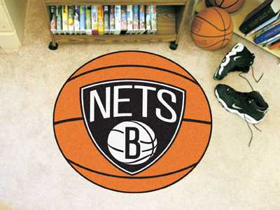 Brooklyn Nets Basketball Rug - Click Image to Close