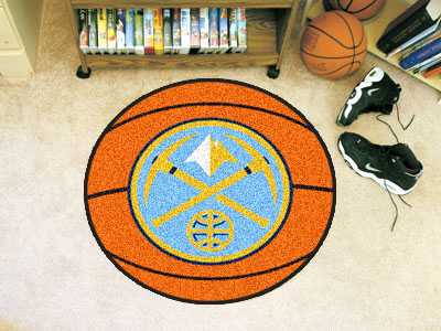 Denver Nuggets Basketball Rug - Click Image to Close