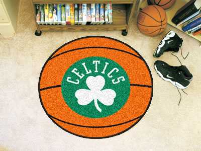 Boston Celtics Basketball Rug - Click Image to Close