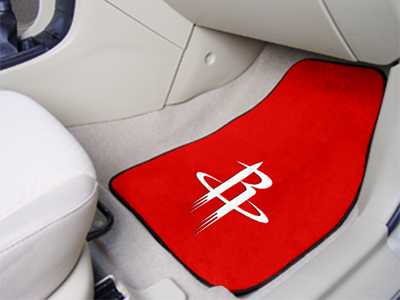 Houston Rockets Carpet Car Mats - Click Image to Close