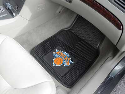 New York Knicks Heavy Duty Vinyl Car Mats - Click Image to Close