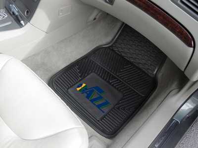 Utah Jazz Heavy Duty Vinyl Car Mats - 'Jazz' Logo - Click Image to Close