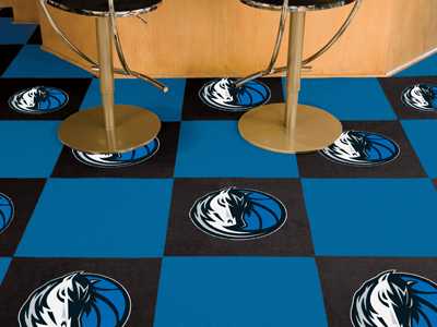 Dallas Mavericks Carpet Floor Tiles - Click Image to Close