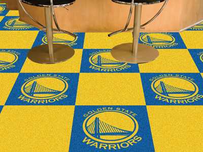 Golden State Warriors Carpet Floor Tiles - Click Image to Close