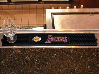 Los Angeles Lakers Drink/Bar Mat - Click Image to Close