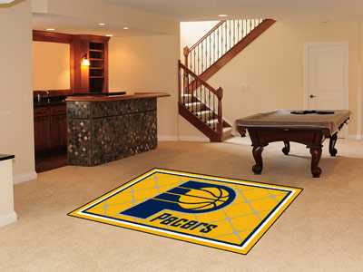 Indiana Pacers 5x8 Rug - Click Image to Close