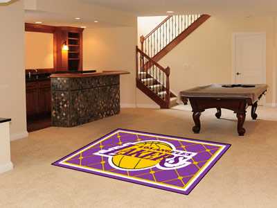 Los Angeles Lakers 5x8 Rug - Click Image to Close