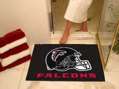 Atlanta Falcons All-Star Rug - Black - Click Image to Close