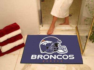 Denver Broncos All-Star Rug - Click Image to Close