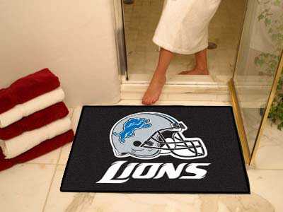 Detroit Lions All-Star Rug - Click Image to Close