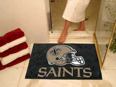 New Orleans Saints All-Star Rug - Click Image to Close