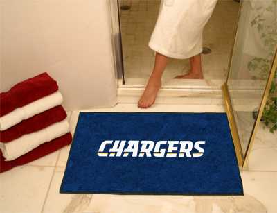 San Diego Chargers All-Star Rug - Click Image to Close