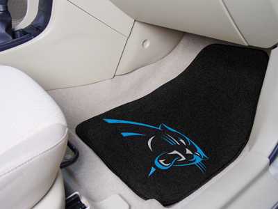 Carolina Panthers Carpet Car Mats - Click Image to Close