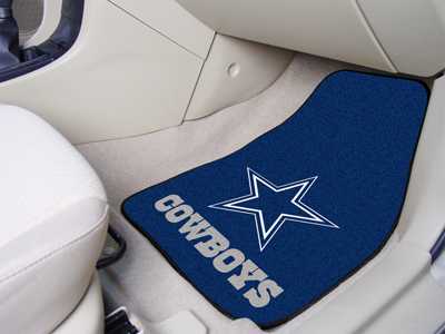 Dallas Cowboys Carpet Car Mats - Click Image to Close