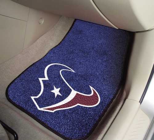 Houston Texans Carpet Car Mats - Click Image to Close