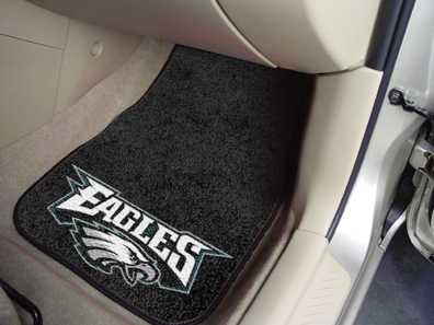 Philadelphia Eagles Carpet Car Mats - Click Image to Close