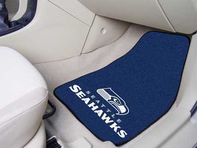 Seattle Seahawks Carpet Car Mats - Click Image to Close