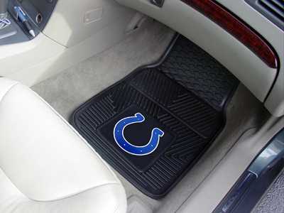 Indianapolis Colts Heavy Duty Vinyl Car Mats - Click Image to Close