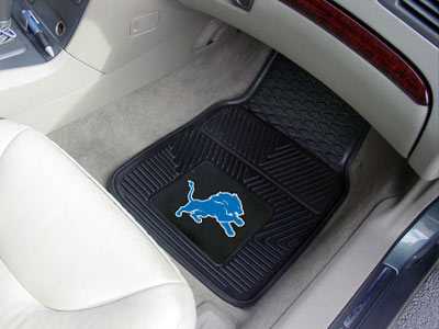 Detroit Lions Heavy Duty Vinyl Car Mats - Click Image to Close