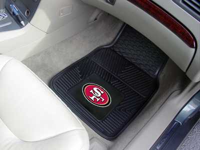 San Francisco 49ers Heavy Duty Vinyl Car Mats - Click Image to Close