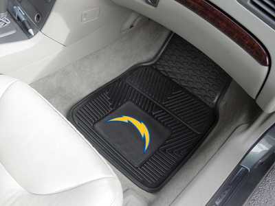 San Diego Chargers Heavy Duty Vinyl Car Mats - Click Image to Close