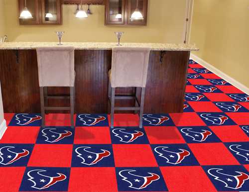 Houston Texans Carpet Floor Tiles - Click Image to Close