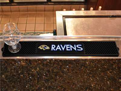 Baltimore Ravens Drink/Bar Mat - Click Image to Close