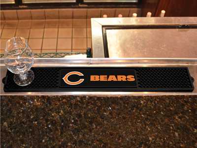 Chicago Bears Drink/Bar Mat - Click Image to Close