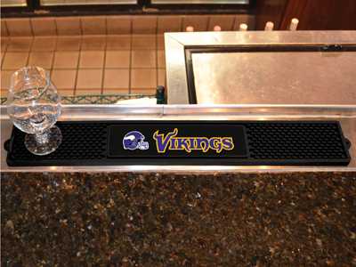 Minnesota Vikings Drink/Bar Mat - Click Image to Close