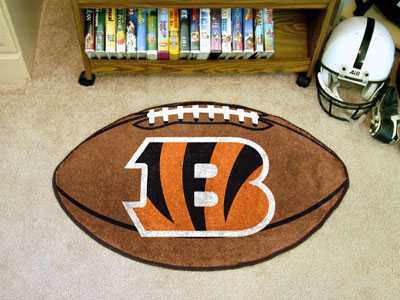 Cincinnati Bengals Football Rug - Click Image to Close