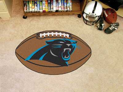 Carolina Panthers Football Rug - Click Image to Close