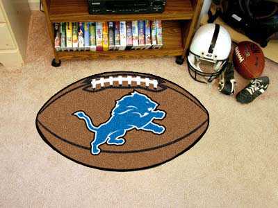 Detroit Lions Football Rug - Click Image to Close