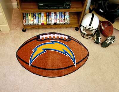 San Diego Chargers Football Rug - Click Image to Close