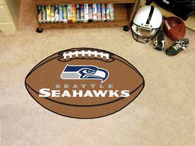 Seattle Seahawks Football Rug - Click Image to Close