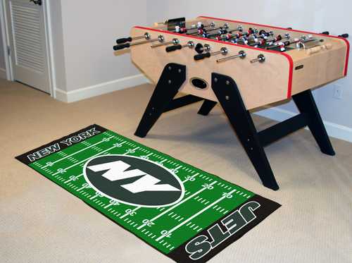 New York Jets Football Field Runner - Click Image to Close