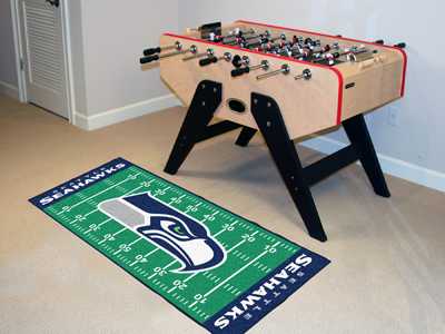 Seattle Seahawks Football Field Runner - Click Image to Close