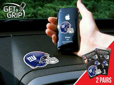 New York Giants Cell Phone Grips - 2 Pack - Click Image to Close