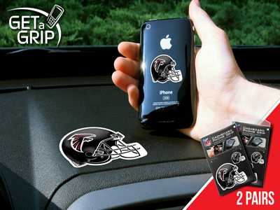 Atlanta Falcons Cell Phone Grips - 2 Pack - Click Image to Close