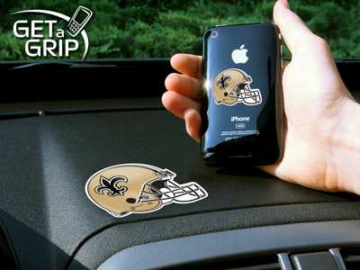 New Orleans Saints Cell Phone Gripper - Click Image to Close