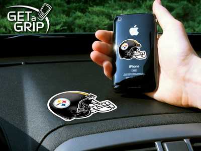 Pittsburgh Steelers Cell Phone Gripper - Click Image to Close