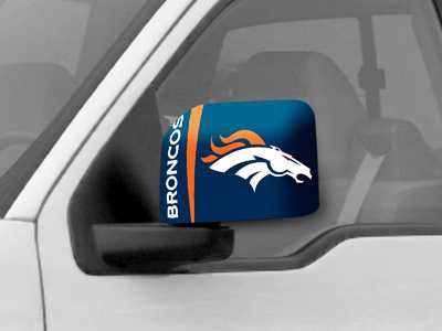 Denver Broncos Large Mirror Covers - Click Image to Close