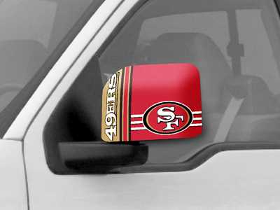 San Francisco 49ers Large Mirror Covers - Click Image to Close