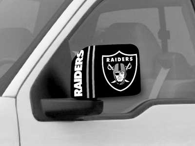 Oakland Raiders Large Mirror Covers - Click Image to Close