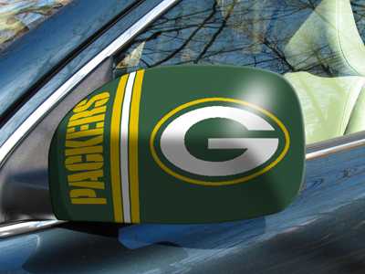 Green Bay Packers Small Mirror Covers - Click Image to Close