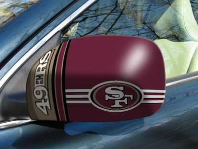 San Francisco 49ers Small Mirror Covers - Click Image to Close