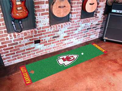 Kansas City Chiefs Putting Green Mat - Click Image to Close