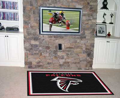 Atlanta Falcons 4x6 Rug - Click Image to Close